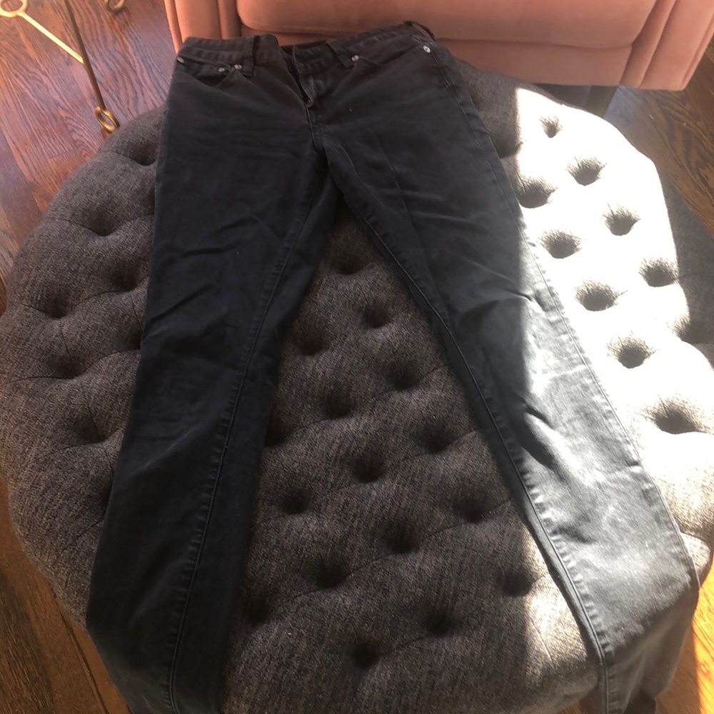 Black size 25 Lolita skinny jeans lucky brand